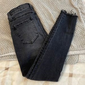 STS Blue Emma crop skinny Jean in black
